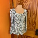 Lucky Brand Feminine Floral Peasant Top Photo 5