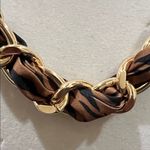 House Of Harlow/Piper K Animal Print Necklace and Bracelet Set Gold Photo 2