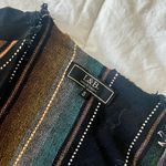 L&B  Multicolor Striped Aztec Vest Photo 2