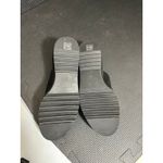 Eileen Fisher  Loti‎ Tumbled Nubuck Wedge Mule in Black Women's Size 5.5 Photo 3