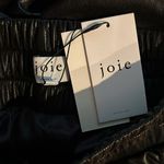 Joie  Wadley Faux Leather Drawstring Jogger Pants Photo 7