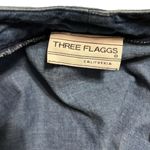 Vintage‎ Three Flaggs California Blue Embroidered Jacket Size M Photo 4