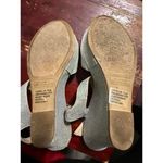 Women’s size 7.5 Candelas Silver Wedge Heels Photo 1