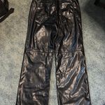 SheIn Leather Pants Black Photo 2
