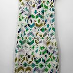 Milly Sheath Dress Geometric Mosaic Print Modern Sheath Dress Multicolor Size 2 Photo 0