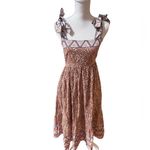 Olivia James The Label Doe Dress in Hide XS Orange Photo 3