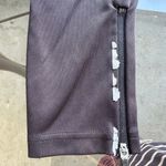 ZARA  W&B Activewear Reflective Zipper Running Leggings in Black - Size Small Photo 9