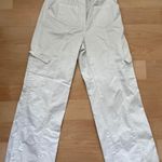 Brandy Melville  Women’s Cargo Pants White Photo 0
