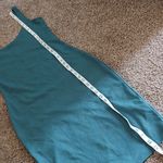 Cotton On teal kimi scooped bodycon midi dress size small Photo 10