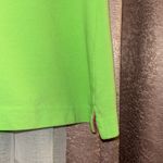 Lilly Pulitzer Vintage Size M Lime Green Polo Photo 8