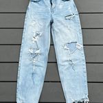 Bershka Ripped Mom Jeans Photo 0