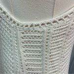 Club Monaco  crochet lined mini dress white tank white size S beach vacation Photo 6