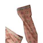 ISA & ANA Floral Long Sleeve Rash Guard Workout Crop Top Size Small Orange Photo 5