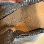 Skechers Slip Ins Cali Luxe Foam Beverlee Wedge Sandals Sz 8 Navy Summer Comfort Photo 6