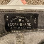 Lucky Brand Brooke Legging Jean Distressed Faded Gray Skinny Jegging Jeans Photo 2