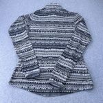 Nike Pro Warm 1/2 Zip Training Top Gray Black Dri-Fit Thumbholes Women's Medium Photo 2