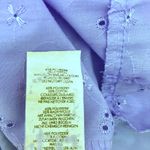 Boohoo  Lilac Embroidered Ruffle Tiered Babydoll Mini Dress Sz 12 Photo 11