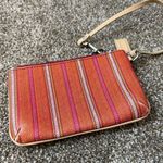 Coach Striped Wristlet Photo 4