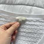 Talbots Womens S/M Oversized White Top Pullover Shirt Sweater Vest Breathable Photo 1