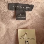 Ann Taylor NEW Angora Cashmere Blush Pink Sweater Rosettes Soft Girl Lambswool Photo 3