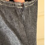 Vintage Expressions sz S Women Long Denim Sleeveless Zip Up VNeck Maxi Dress 90s Blue Photo 6