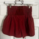 free people FP movement the way home shorts red rendezvous NWT XS Photo 4