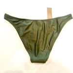 J.Crew ‎ Heritage 1989 High Leg Bikini Bottom Women's Small Cool Cypress Beach Photo 7