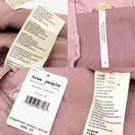 Free People  Mauve Payton Paperbag PU Leather Skirt Photo 14