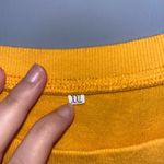 Faith slightly cropped sweatshirt Gold Size XXL Photo 4