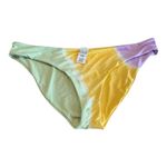 l*space By Monica Wise Diagonal Sunburst Tie Dye Bikini Bottom Women's Size XS Photo 9