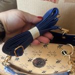 Beverly Hills Polo Club  Beige Patterned Shoulder Bag Photo 3