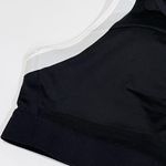 Lilybod NEW S Petta Color Block High Neck Racerback Sports Bra Black White Photo 9