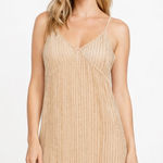 ZARA  Beaded Mini Dress Champagne Nude | Size Small | Brand New With Tags Photo 0