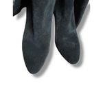 Sol Sana Boots Womens Size 38 Black Suede Block Heel Knee High Shoes Modern Chic Photo 7