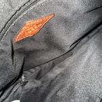 Fossil Fiona Striped Crossbody Bag Purse Handbag Black White Brown With Key N Black Photo 7