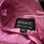 Bardot  Pink Satin Blouse Photo 5