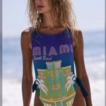 Free People  free-est The Pamela Printed One-Piece Swimsuit Photo 1