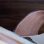 Two Lips brown leather platform wooden sandals Women’s 6 M Photo 5