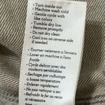 Paige  Denim Womens Size M Gray with Faux Black Leather Elbow Patches Jean Jacket Photo 7