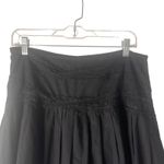 Sugar Lips  Women's Size Medium‎ Black Embroidered Floral Lace Above Knee Skirt Photo 1