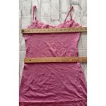 Bozzolo Y2K Pink Lace Trim Cami Top Adjustable Spaghetti Strap Coquette Style Sz S Photo 4