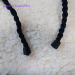 Agua Bendita NEW  black smocked minta bikini top,‎ size L Photo 5