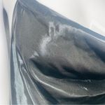 Sincerely Jules Nwt  sheer halter top black shine cropped shirt xl y2k style Photo 1