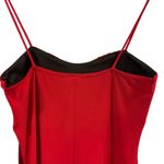 Taboo Y2K Red Spaghetti Strap Mini Dress, Sweetheart Neckline, Size Large Photo 5