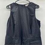 Eshakti  Black Custom Fit‎ 100% Cotton Sleeveless Shift Dress Size M Photo 1