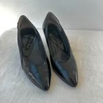 Pierre Cardin Vintage Black Patent Leather Heels Party Career Pumps Size 6.5 Photo 6