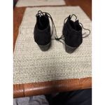 Rocket Dog  Women's Size 7.5 Black Suede Ankle Heeled Boots‎ Photo 4