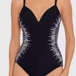 MiracleSuit  Temptation Underwire One-Piece Swimsuit Size 12 Womens Black Photo 0