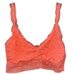 Bright Orange Lace Bralette Photo 0