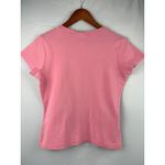 Old Navy  Pink Cotton Crew Neck T-Shirt Medium Photo 3